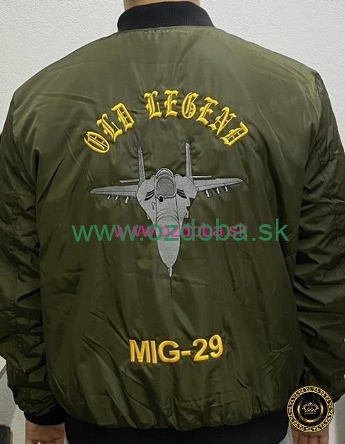 BOMBER BUNDA OLD LEGEND MIG-29 VEĽKOSŤ XL