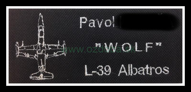 MENOVKA NA PILOTNÚ KOMBINÉZU ALBATROS L-39