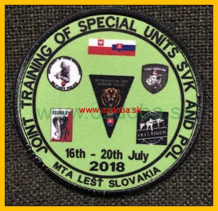 RUKÁVOVÝ ZNAK SPECIAL UNITS 2018