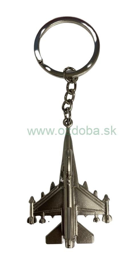 KOVOVÝ PRÍVESOK F-16