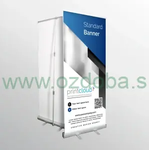 Roll Up banner STANDARD s potlačou