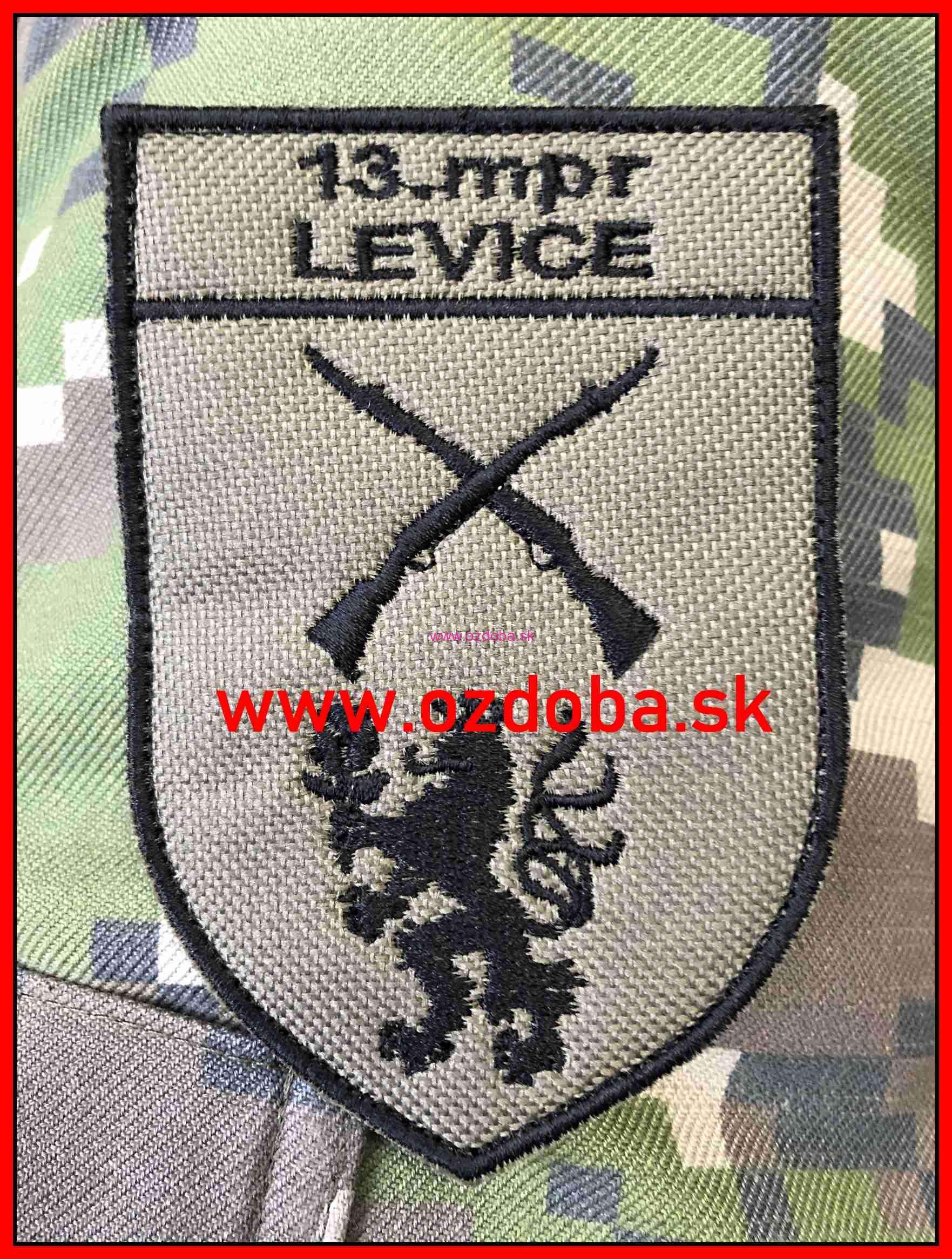 Znak 13mpr LEVICE farebný