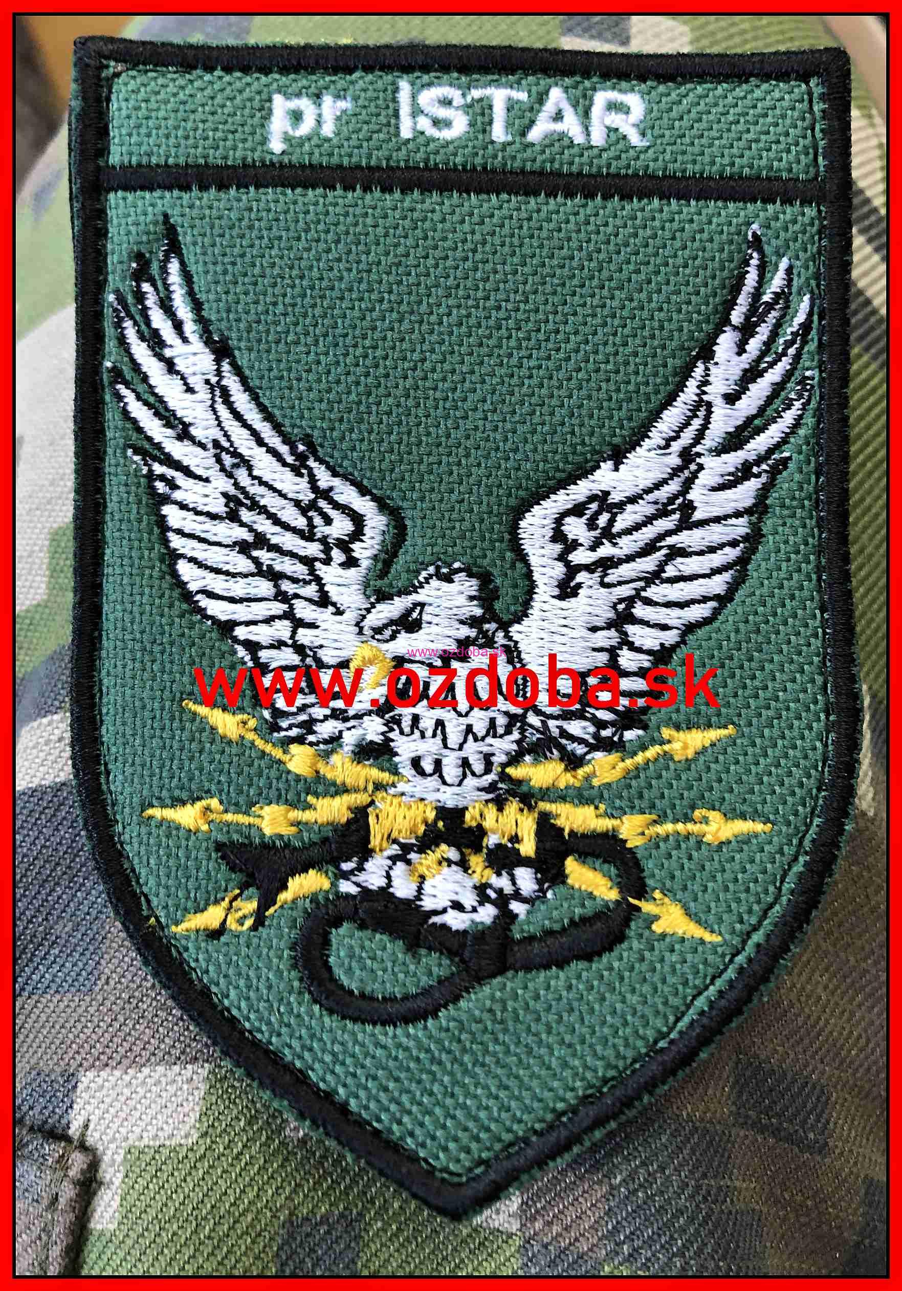 Znak prápor ISTAR PREŠOV zelený