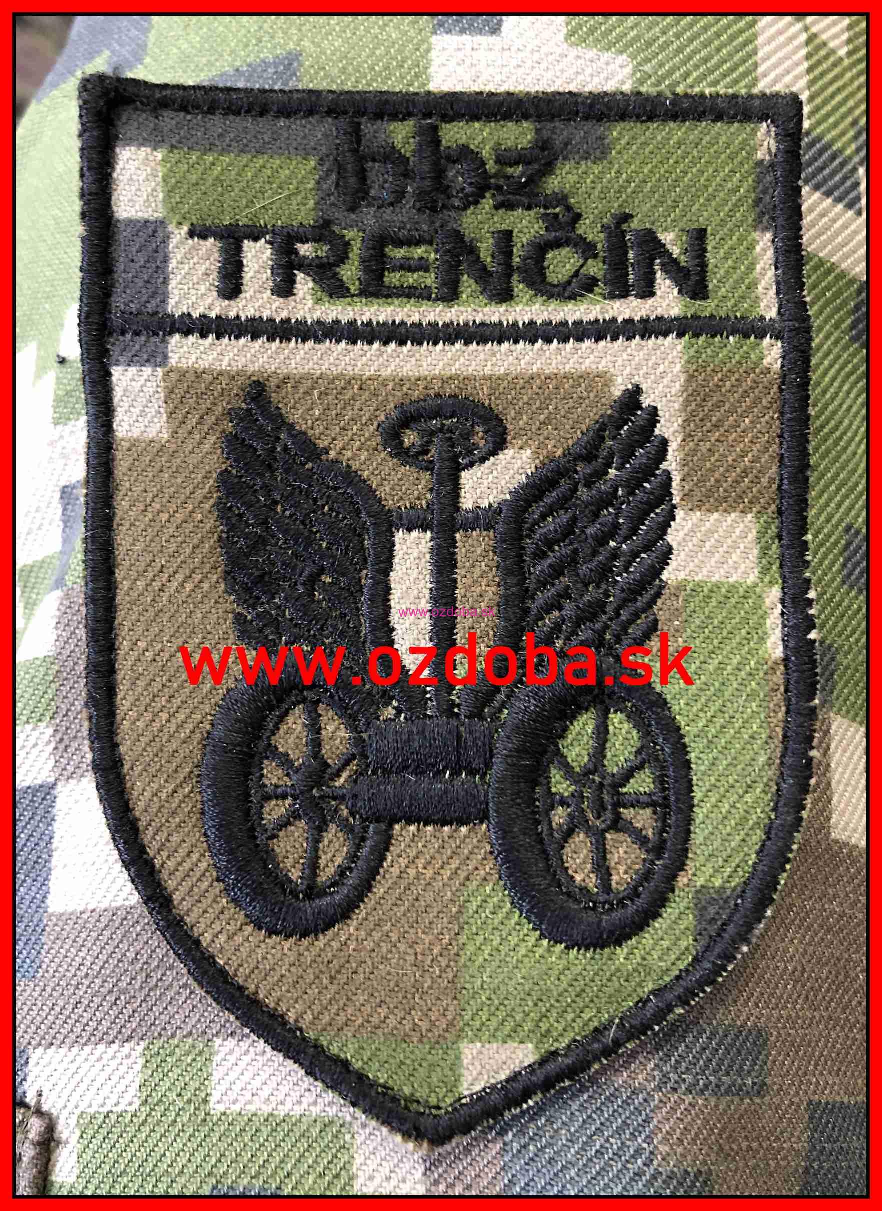 Znak bbz TRENČÍN farebný