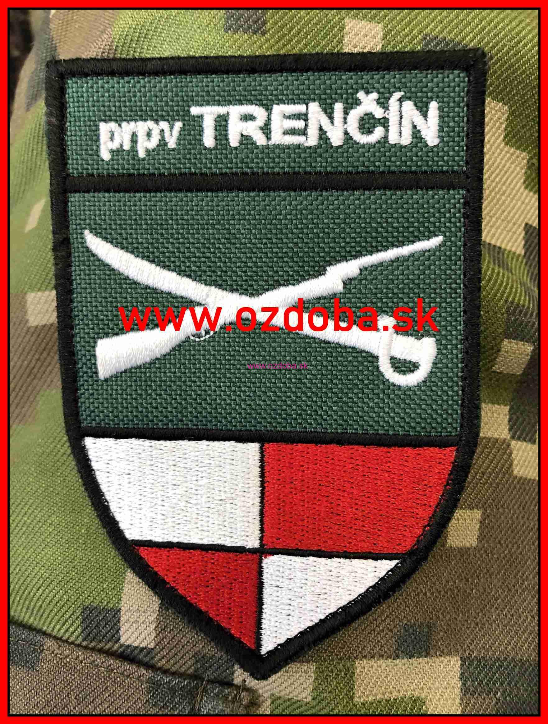 Znak prpv TRENČÍN zelený