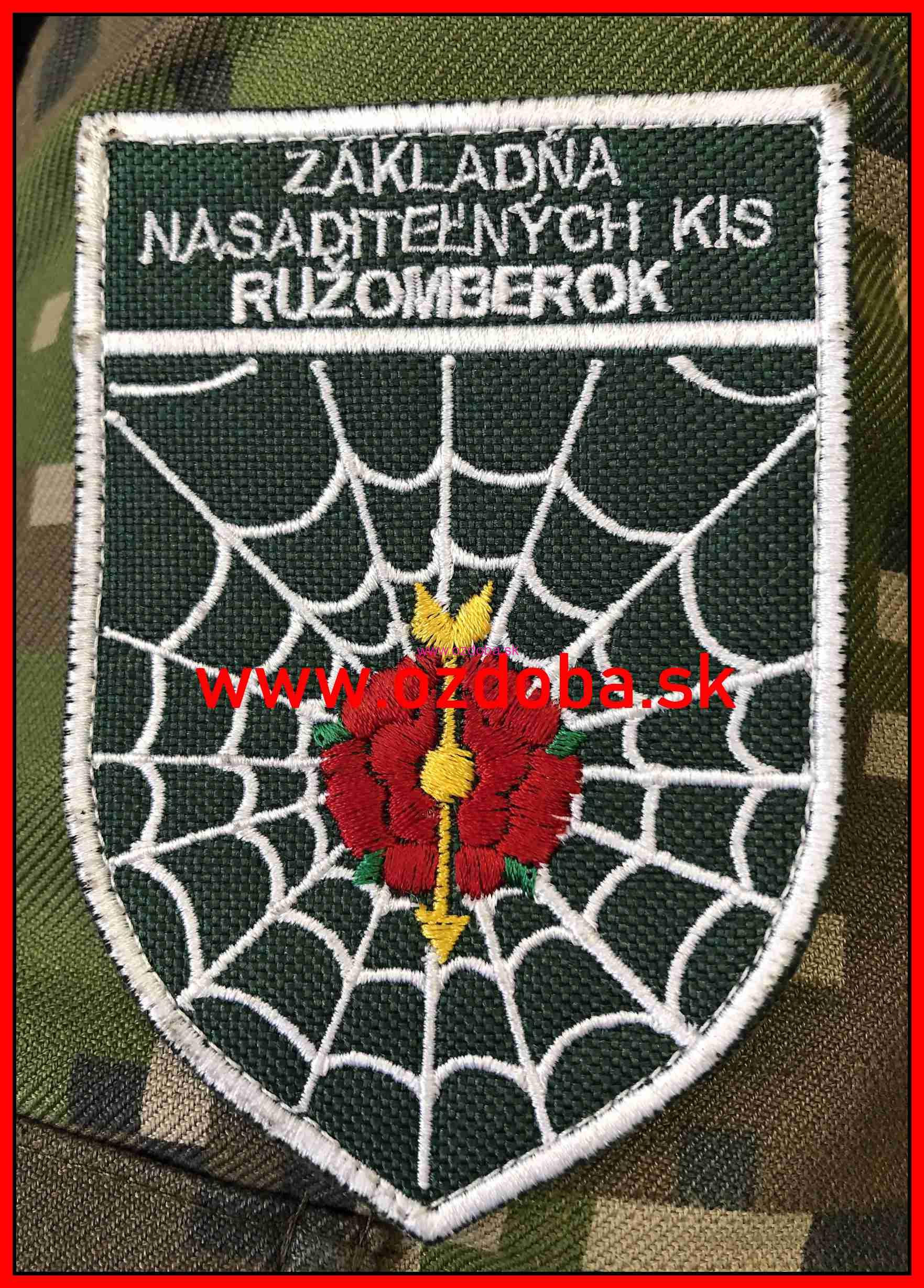 Znak základňa nasaditeľných KIS RUŽOMBEROK nový farebný