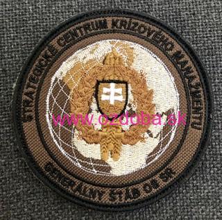 RUKÁVOVÝ ZNAK STRATEGICKÉ CENTRUM KRÍZOVÉHO MANAŽMENTU FAREBNÝ