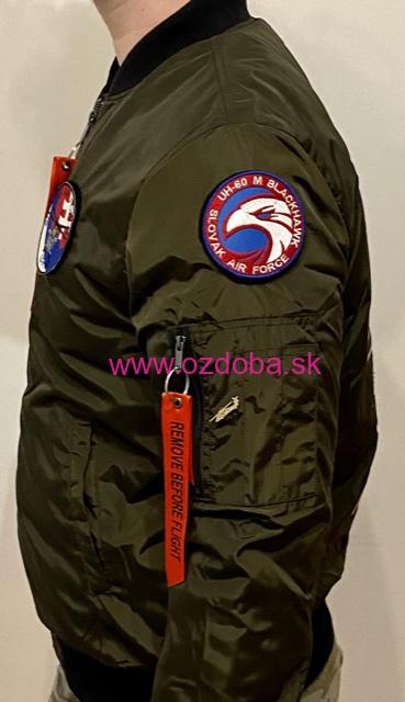 BOMBER bunda UH-60 BLACK HAWK veľkosť L