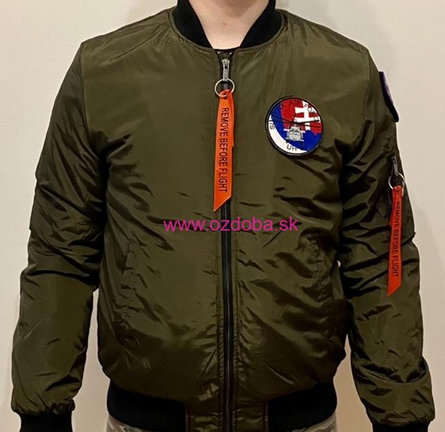 BOMBER bunda UH-60 BLACK HAWK veľkosť L